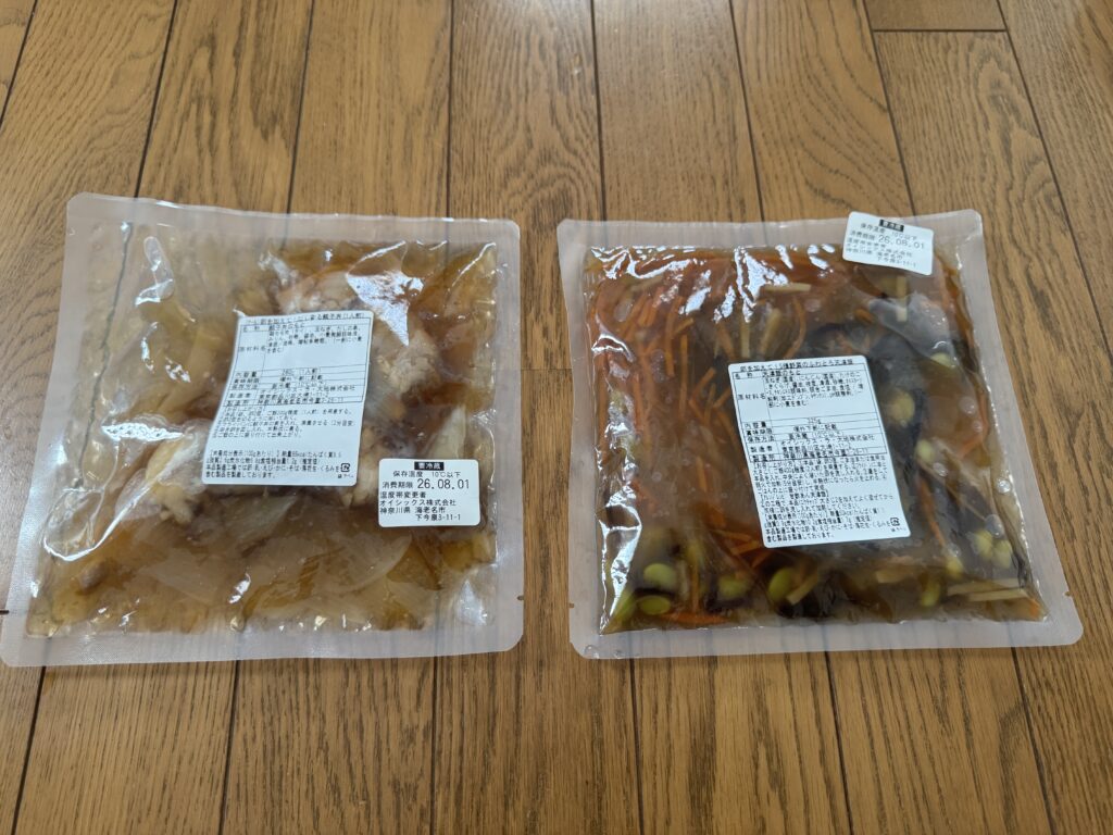 Kit Oisixの温めるおかず2種