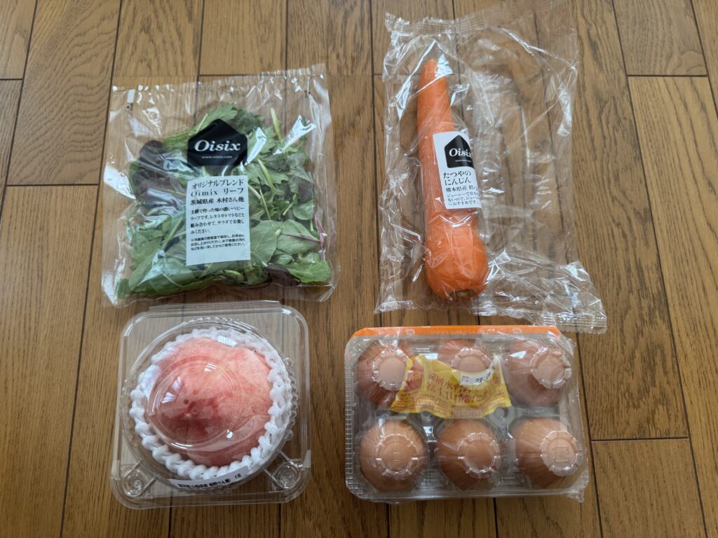 お試しセットKit Oisixの野菜とくだもの